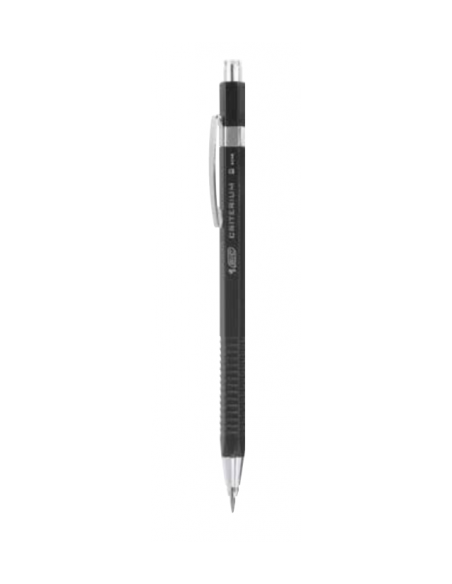 PORTAMINAS RECARGABLE CRITERIUM PUNTA METALICA MINA 2MM. CUERPO NEGRO BIC 893278
