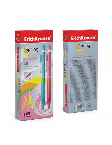 PORTAMINAS SPRING 0.7 MM, HB ERICH KRAUSE 56012