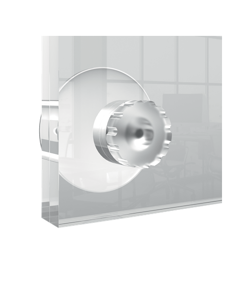 PORTAPOSTER ACRÍLICO TRANSPARENTE MURAL REMOVIBLE A3 NOBO 1915599