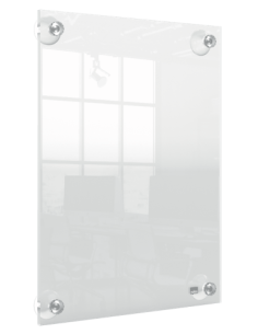 PORTAPOSTER ACRÍLICO TRANSPARENTE MURAL REMOVIBLE A4 NOBO 1915600