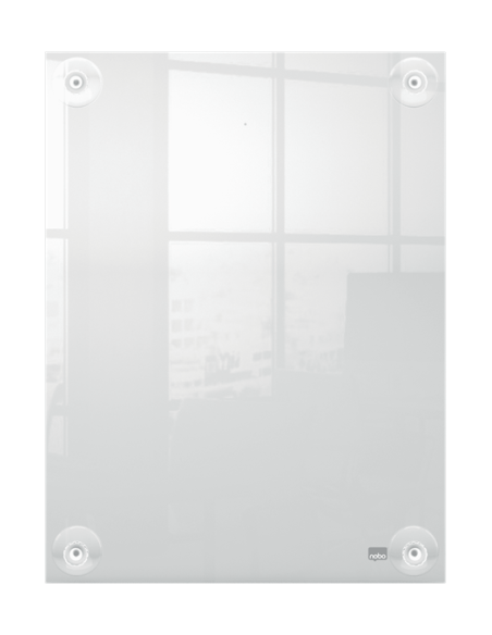 PORTAPOSTER ACRÍLICO TRANSPARENTE MURAL REMOVIBLE A4 NOBO 1915600