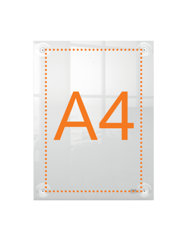 PORTAPOSTER ACRÍLICO TRANSPARENTE MURAL...