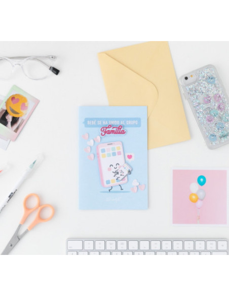 POSTAL-BEBÉ SE HA UNIDO AL GRUPO FAMILIA MR. WONDERFUL WOA10052ES