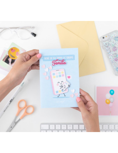 POSTAL-BEBÉ SE HA UNIDO AL GRUPO FAMILIA MR. WONDERFUL WOA10052ES