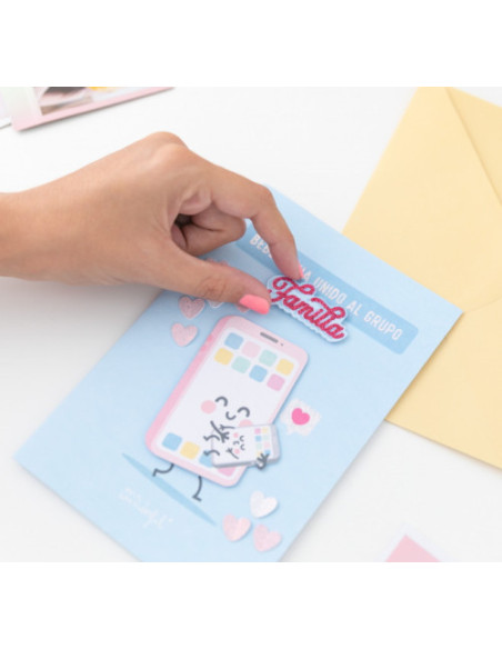 POSTAL-BEBÉ SE HA UNIDO AL GRUPO FAMILIA MR. WONDERFUL WOA10052ES