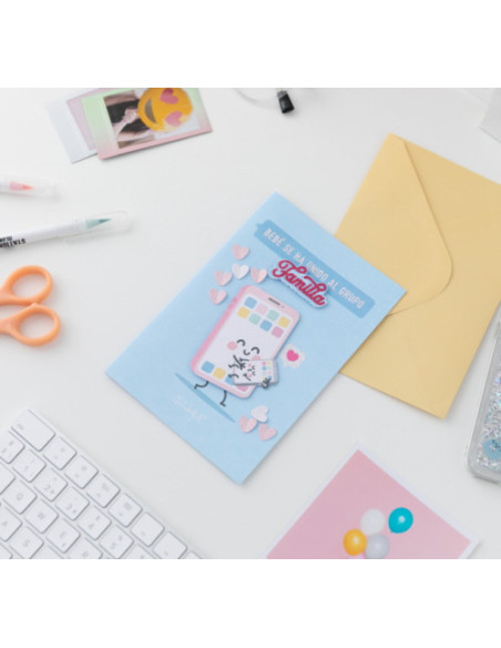 POSTAL-BEBÉ SE HA UNIDO AL GRUPO FAMILIA MR. WONDERFUL WOA10052ES