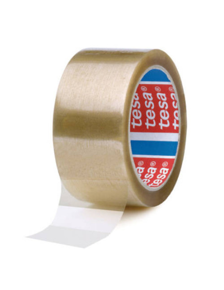 CINTA DE EMBALAJE EN POLIPROPILENO 50MM.X132M. TRANSPARENTE TESA 04089-00042-06