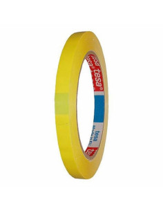 CINTA DE EMBALAJE EN PVC DE COLORES 12MM.X66M. AMARILLO TESA 60404-00036-00