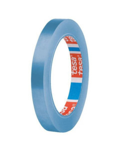 CINTA DE EMBALAJE EN PVC DE COLORES 12MM.X66M. AZUL TESA 62204-00008-00