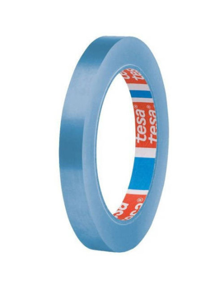 CINTA DE EMBALAJE EN PVC DE COLORES 12MM.X66M. AZUL TESA 62204-00008-00