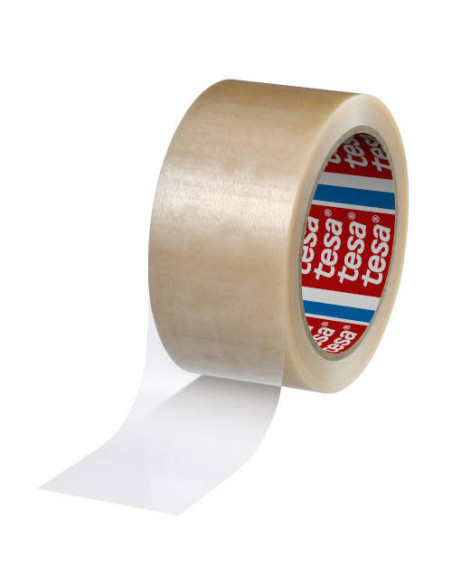 CINTA DE EMBALAJE EN PVC FUERTE 50MM.X66M. TRANSPARENTE TESA 04120-00008-00