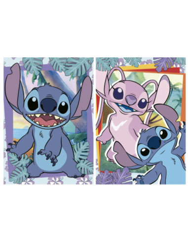 PUZZLE 2X500 STITCH EDUCA BORRAS 19732