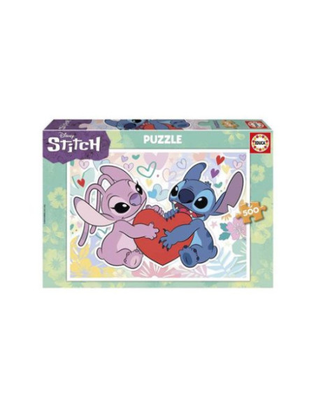 CAJA PUZZLE 500 DISNEY STITCH EDUCA BORRAS 19911