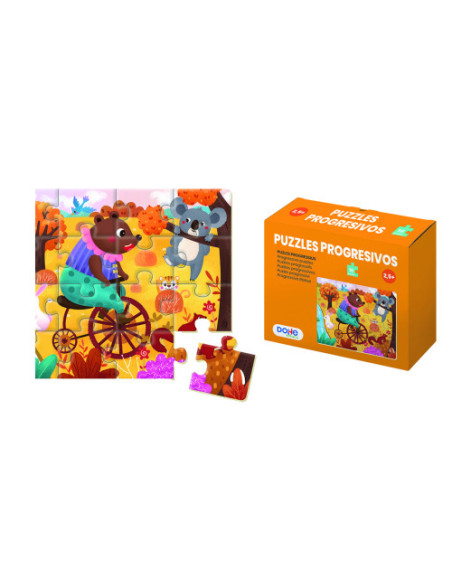 PUZZLE DE 16 PIEZAS - A PARTIR DE 2