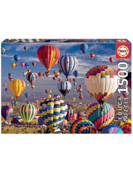 PUZZLE 1500 PIEZAS GLOBOS AEROSTÁTICOS EDUCA 17977