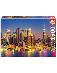 PUZZLE 1500 PIEZAS MANHATTAN DE NOCHE EDUCA 18466