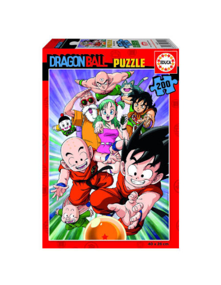 PUZZLE 200 DRAGON BALL DE 6-8 AÑOS EDUCA BORRAS 18215