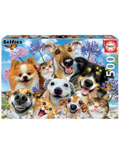 PUZZLE 500 PIEZAS FUN IN THE SUN SELFIE EDUCA 17983
