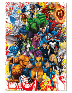PUZZLE 500 PIEZAS HÉROES MARVEL EDUCA 15560