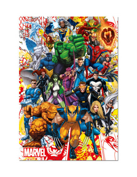 PUZZLE 500 PIEZAS HÉROES MARVEL EDUCA 15560