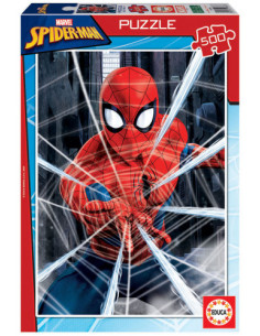 PUZZLE 500 PIEZAS SPIDER-MAN EDUCA 18486