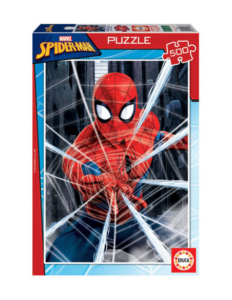 PUZZLE 500 PIEZAS SPIDER-MAN EDUCA 18486