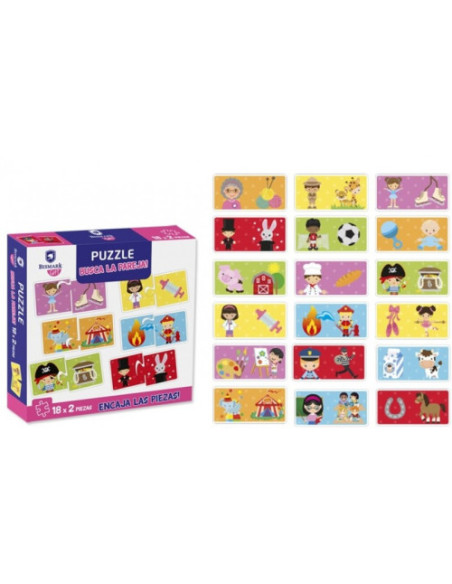 PUZZLE BUSCA LA PAREJA BISMARK 330477