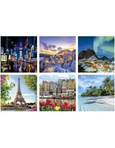 PUZZLE CUBO 3D VIAJES EDUCA BORRAS 20124 2