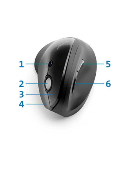 RATÓN PROFIT INALÁMBRICO VERTICAL NEGRO KENSINGTON K75501EU