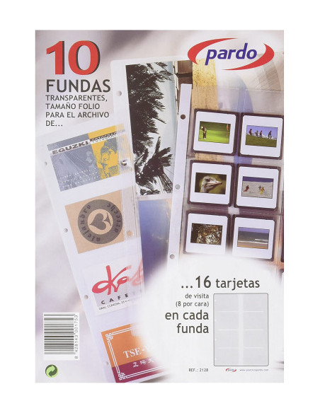 RECAMBIO DE 10 FUNDAS CON 16 TARJETAS POR FUNDA PARDO 212800 RECAMBIO DE 10 FUNDAS CON 16 TARJETAS POR FUNDA PARDO 212800