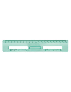REGLA 20 CM TRANSPARENTE SERIE NEW LOOK 2