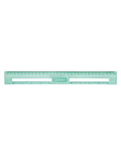 REGLA 30 CM TRANSPARENTE SERIE NEW LOOK 2