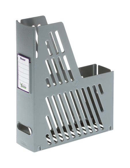 REVISTERO CON IDENTIFICADOR 240X75X315 MM COLO GRIS ARCHIVO 2000 2005 GS