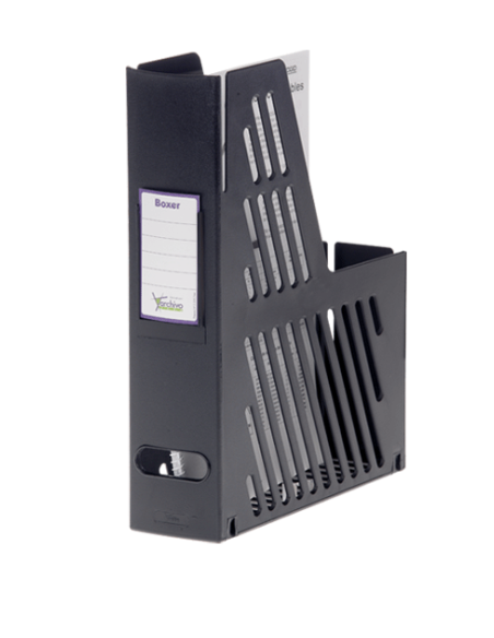 REVISTERO CON IDENTIFICADOR 240X75X315 MM COLO NEGRO ARCHIVO 2000 2005 NE