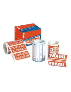 ROLLO 200 ETIQUETAS "CONTIENE ALBARAN" 295 APLI