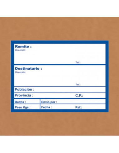 ROLLO 200 ETIQUETAS "ENVIO" 324 APLI