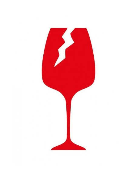 ROLLO 200 ETIQUETAS PARA ENVÍOS PRE-IMPRESAS CON EL ICONO "FRÁGIL" 74X100 MM AVERY 7251