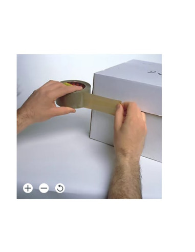 ROLLO CINTA DE EMBALAJE USO GENERAL MARRÓN 48MM...