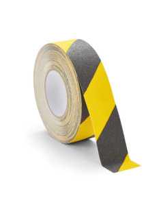 ROLLO CINTA DE SEGURIDAD ADHESIVA ANTIDESLIZANTE 50MMX18