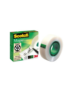ROLLO CINTA INVISIBLE 19MM X 66M MAGICCAJA CARTÓN 810/1966 SCOTH 7100027117