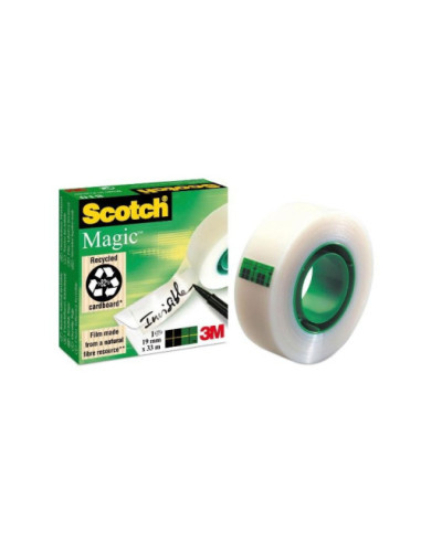 ROLLO CINTA INVISIBLE 19MM X 66M MAGICCAJA CARTÓN 810/1966 SCOTH 7100027117