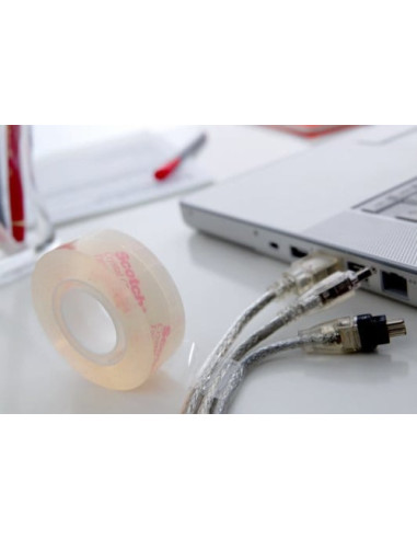 ROLLO CINTA TRANSPARENTE 19MM X 33M CRYSTAL...