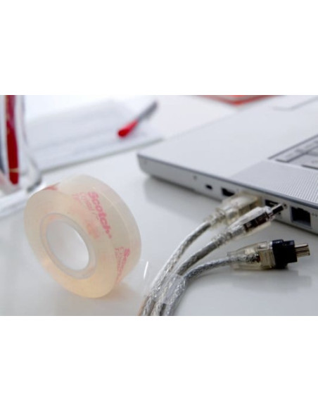 ROLLO CINTA TRANSPARENTE 19MM X 33M CRYSTAL 600/1933 CAJA CARTÓN SCOTH 7100027387