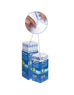 ROLLO FORRO DE LIBROS 80 MICRAS ADHESIVO REPOSICIONABLE 0
