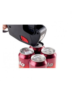 PACK 10 ROLLOS DE ETIQUETAS BLANCAS-DESPEGABLES DE 1 LÍNEA-1.500 ETIQUETAS 12X26MM POR ROLLO AVERY PLR1226 2
