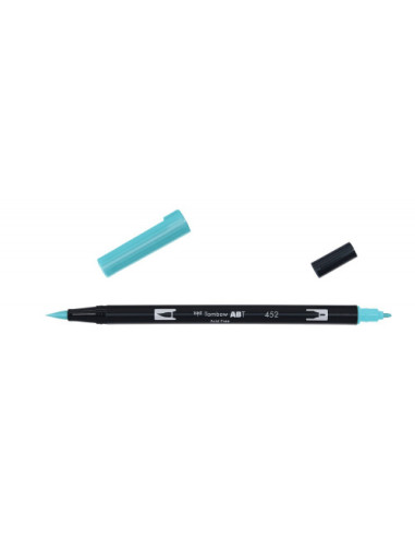 ROTULADOR DOBLE PUNTA PINCEL COLOR PROCESS BLUE TOMBOW ABT-452