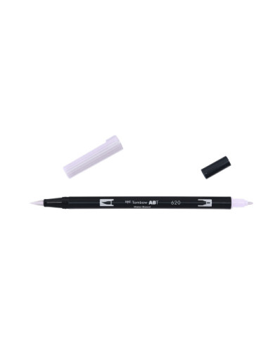 ROTULADOR DOBLE PUNTA PINCEL DUAL BRUSH-620 - COLOR LILAC. TOMBOW ABT-620