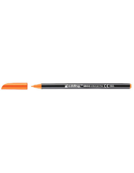 ROTULADOR PUNTA FINA 1200 NARANJA FLUORESCENTE EDDING 1200-66