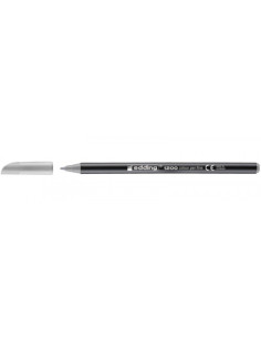 ROTULADOR PUNTA FINA 1200 PASTEL GRIS PLATA EDDING 1200-026