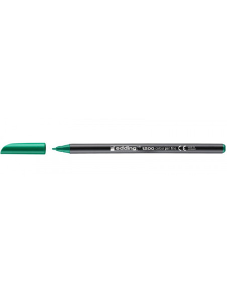 ROTULADOR PUNTA FINA 1200 VERDE EDDING 1200-04